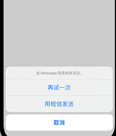 岳普湖apple维修iPhone上无法正常发送iMessage信息