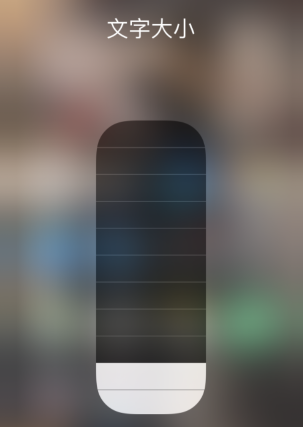 岳普湖苹果手机维修分享小技巧：在 iPhone 控制中心快速调节字体大小 
